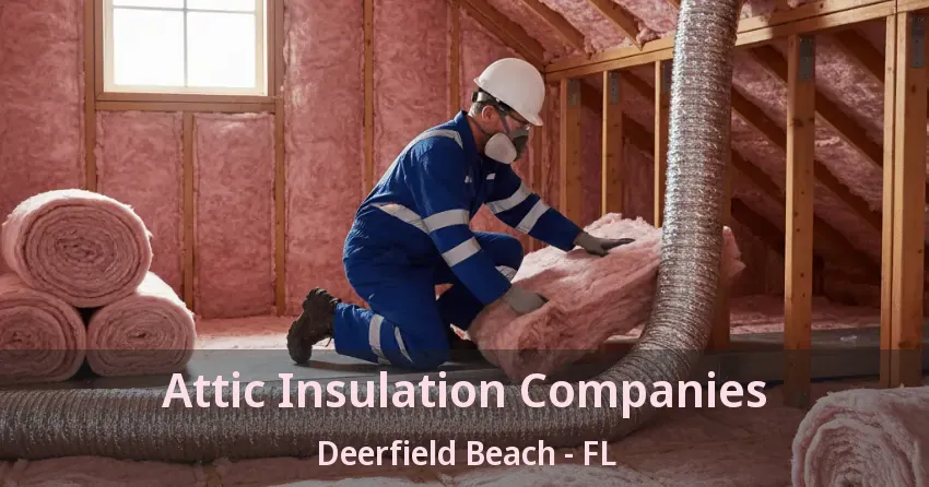 Attic Insulation Companies Deerfield Beach - FL