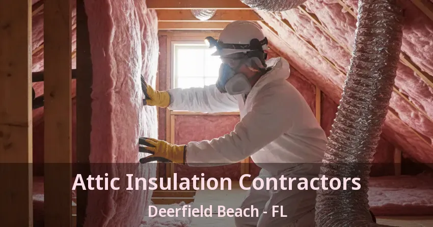 Attic Insulation Contractors Deerfield Beach - FL