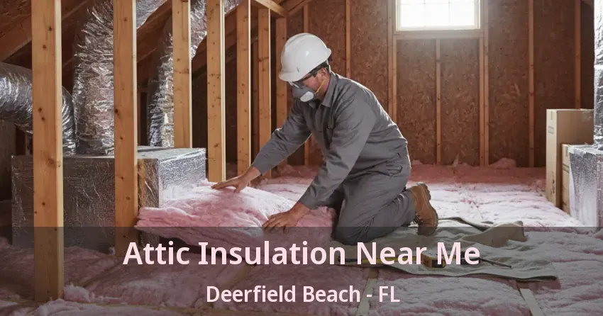 Attic Insulation Near Me Deerfield Beach - FL