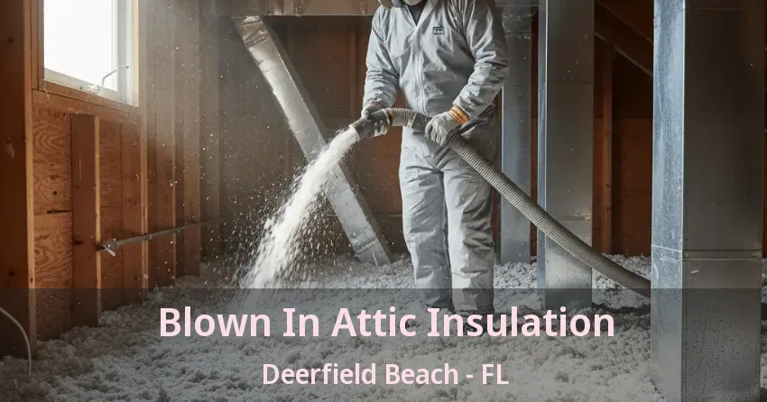 Blown In Attic Insulation Deerfield Beach - FL