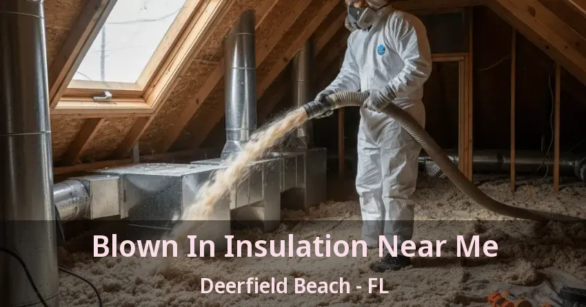 Blown In Insulation Near Me Deerfield Beach - FL