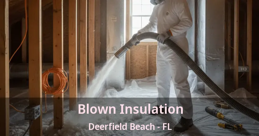 Blown Insulation Deerfield Beach - FL