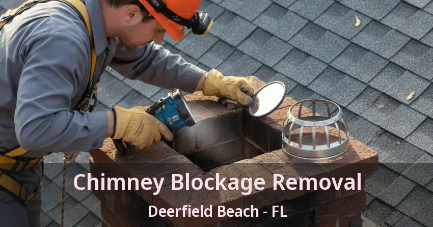 Chimney Blockage Removal Deerfield Beach - FL