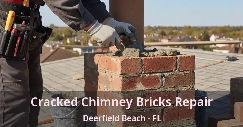 Cracked Chimney Bricks Repair Deerfield Beach - FL