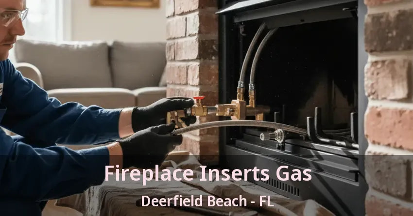 Fireplace Inserts Gas Deerfield Beach - FL