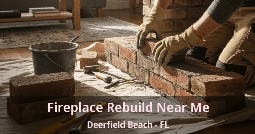 Fireplace Rebuild Near Me Deerfield Beach - FL