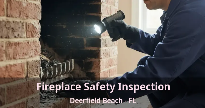 Fireplace Safety Inspection Deerfield Beach - FL