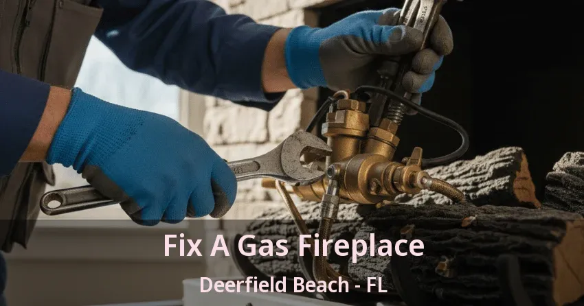 Fix A Gas Fireplace Deerfield Beach - FL