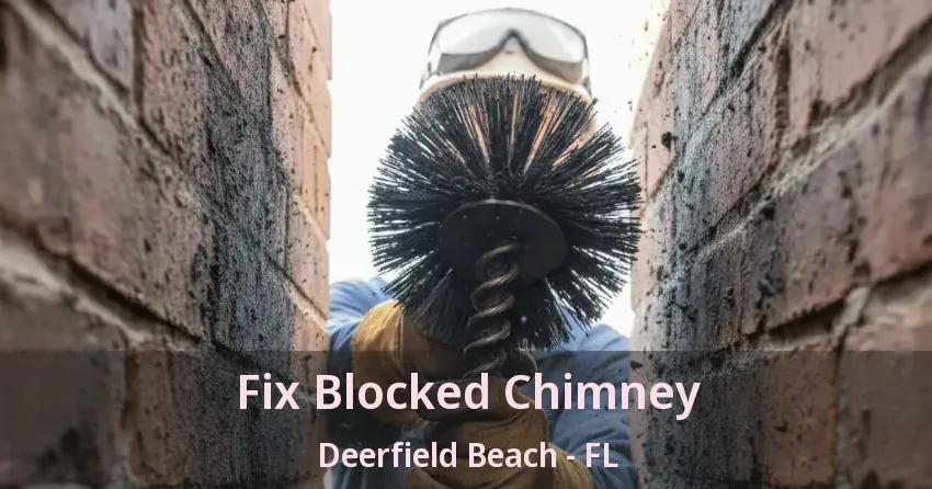 Fix Blocked Chimney Deerfield Beach - FL