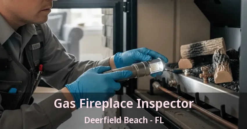 Gas Fireplace Inspector Deerfield Beach - FL