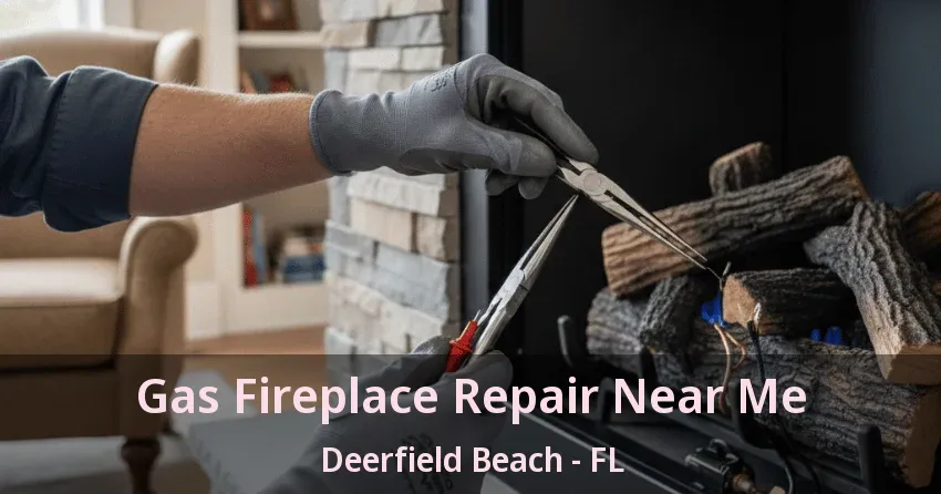 Gas Fireplace Repair Near Me Deerfield Beach - FL