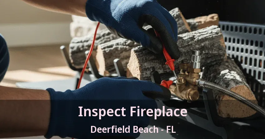 Inspect Fireplace Deerfield Beach - FL